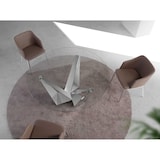 thumbnail of Angel Cerdá  Runder Esstisch aus Glas 1042.01