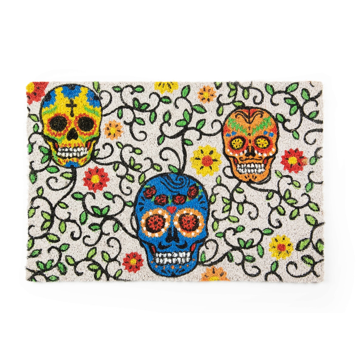 Excelsa zerbino Calavera cocco 60x40 cm multicolore