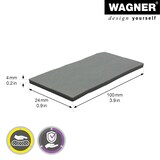 thumbnail of WAGNER Soft Pads 4tlg. - 24 x 100 x 4 mm, EVA Mix, selbstklebend, grau, als Schutzpads oder zum Basteln - 16030099