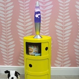 thumbnail of Lampe à Lave avec Boitier Argent -Alimenté par le bloc d'alimentation fourni
