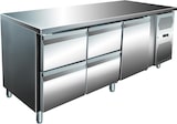 thumbnail of A&S VIP Kühltisch mit 2x 2 Schubladen und 1 Tür -2 bis +8°C 1.795x700x860 mm