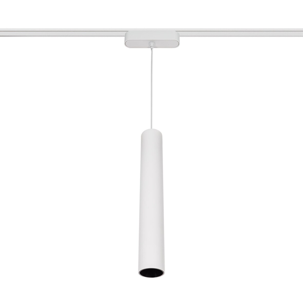 efectoLED Foco Carril Colgante Cuarzo LED Magnético Monofásico 25mm Super Slim 15W 48V CRI90 Blanco Blanco Cálido 2700K
