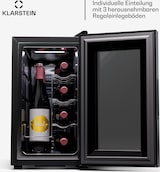 thumbnail of Klarstein Shiraz 8 Uno Vertical Weinkühlschrank 8 Flaschen 8 - 18 °C Touch-Control Schwarz