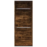 thumbnail of vidaXL Kleiderschrank Räuchereiche 80x50x200 cm Holzwerkstoffs