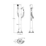 thumbnail of Fonte ACQUA PRO Garden Sined com ligação lateral e pistola Fabricada em polietileno, Verde