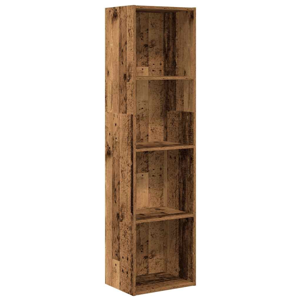 vidaXL Bücherregal Altholz-Optik 40x30x152 cm Holzwerkstoff