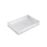 thumbnail of Gladde stapelbare Service bak van hogedichtheidpolyethyleen 30x40x10 cm, binnenmaat 26x35 cm, 10 L, verpakking van 3 stuks, 1885HD3 Giganplast