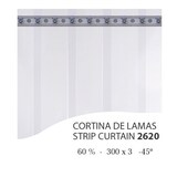thumbnail of Cortinas PVC industriales con recubrimiento del 60% - 300x3 (-45º) 2.40 x 1.60