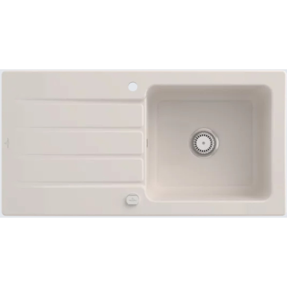 Villeroy&Boch Spülbecken, Küchenspüle Architectura 60 Crema CeramicPlus 1000x510mm, Unterschrankbreite 60 cm