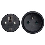 thumbnail of Cable prolongador de goma - 5 m - 3g1.5 - toma de tierra de espiga