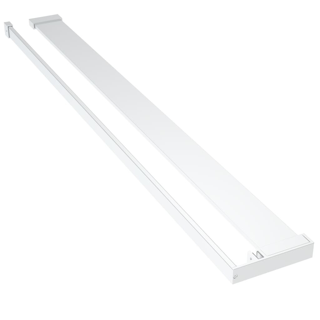 vidaXL Duschablage für Begehbare Dusche Chrom 80 cm Aluminium