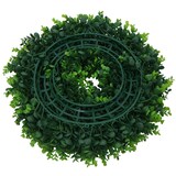 Knstlicher Kranz HWC-O97, Trkranz Tischkranz, Deko Buchsbaum In-/Outdoor   45cm | METRO