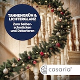thumbnail of Casaria Weihnachtsgirlande 5m 100 LED Outdoor Girlande Weihnachten Tannengirlande Außen Weihnachtsdeko