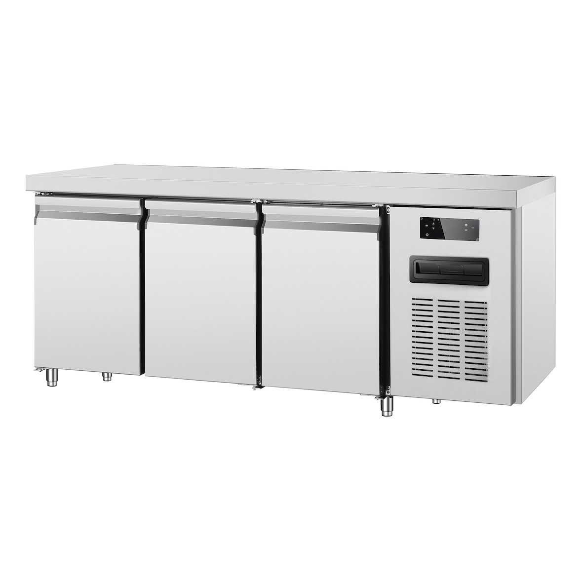 Mesa refrigerada 3 puertas acero inoxidable -2 +8 °C 179,5x70x85h cm tropicalizada