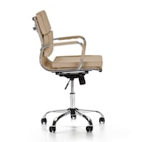 thumbnail of Fauteuil de Bureau Fenix inclinable Taupe, Cuir synthétique