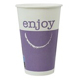 thumbnail of MONOUSO - Copo Cartão Bebidas Frias 12Oz/360ml "Enjoy" Ø8,0cm (2.000 Uds)