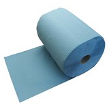 thumbnail of 2x Putztuchrollen blau 2-lagig saugstarke Reinigungstücher 1000 Blatt für Industrie Haushalt Gewerbe 330x360mm