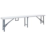 thumbnail of vidaXL Tuinbanken inklapbaar 2 st 180 cm HDPE wit