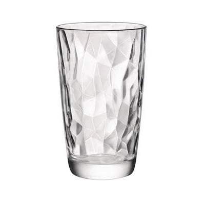 Bormioli Rocco Satz von 6 Gläsern Diamond Cool Glas, Transparent, Cl 47