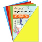 thumbnail of Pack 50 Cartulina A3 180g, Surtido Suaves para Manualidades, Diseños Creativos y Proyectos de Arte · Ofituria