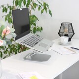 thumbnail of Laptophalterung / Laptopständer LAPTOP STAND Aluminium silber hjh OFFICE