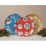 thumbnail of VEPATIM 50 Gebäckschalen Plätzchenschalen für Weihnachtsgebäck Pappe Ø 23 cm verschiedene Motive
