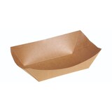 thumbnail of WISEFOOD 500 Stück - Boot Kraft braun PLA - 800ml - 13,7x8,6x5,2cm