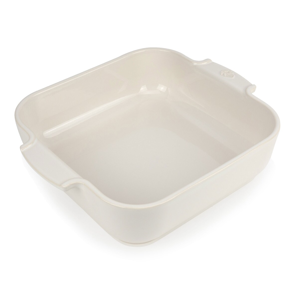Peugeot quadratische Auflaufform Appolia Ofenform Keramik Ecru 28 cm 60169