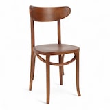 thumbnail of Bistromania - Chaise de bistrot PIGALLE - Bois d'orme Foncé - L40x45xH82 cm