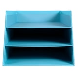 thumbnail of Exacompta 13462D 4x driedelige brievenbak in karton voor A4+ documenten, Aquarel, pastelblauw