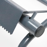 thumbnail of Metall Wand - Papierrollenhalter 40 cm - Putztuchrollen-Wandhalter 51x22x36 cm in Vollmetallausführung
