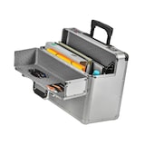 thumbnail of Alumaxx Pilotenkoffer Trolley Business Aktenkoffer Alu Koffer Omega Laptop Notebook 17" 45122