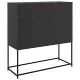 thumbnail of vidaXL Sideboard Schwarz 100,5x39x107 cm Stahl