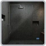 thumbnail of Espejo de baño Jericho con Bluetooth 80x80 cm