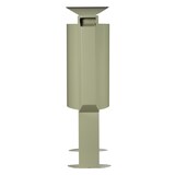 thumbnail of ROSSIGNOL Corbeille sur pied 40L + cendrier 3L ARKEA gris ciment
