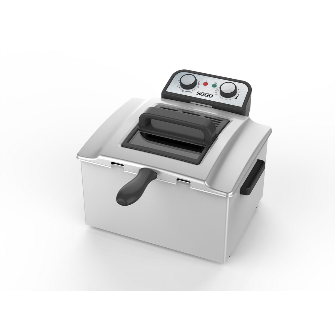Sogo Freidora Acero Inox-5L-3000W