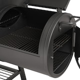 thumbnail of TAINO YUMA Massiver Smoker BBQ Grillwagen Holzkohle-Grill 90kg 3,5mm Offset