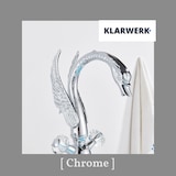 thumbnail of ADRIÁN | Grifo de baño grande de acero inoxidable de diseño cisne | Mezclador  cromado de lujo para restauración hotelera |alto lavabo independiente