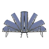 thumbnail of Dmora Klappbett Ada, Feldbett mit 12 Lattenrosten, inklusive Matratze, platzsparendes Bett, 100% Made in Italy, 80x190h37 cm, Schutzhülle auf Anfrage