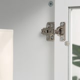 thumbnail of kleankin Armario Alto para Baño Mueble Columna de Baño con 1 Puerta de Cristal Estantes Ajustables y 2 Cajones Multiusos para Salón 43x35x160 cm