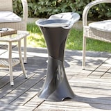 thumbnail of Cenicero Bama Smoking Negro cm. 36x39x71 con arena