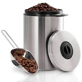 thumbnail of Kaffeedose Edelstahl 1kg Behälter mit Kaffeeschaufel