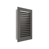 thumbnail of Griglia di ventilazione per camino Grafite - Hide Verticale 30x17