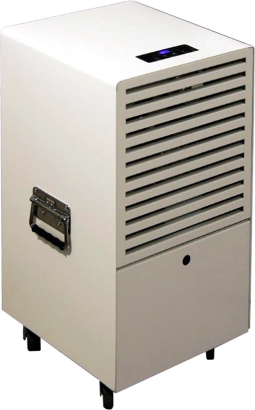 deumidificatore portatile professionale portata d'aria 380 mc/h capacità deumidificazione 26l/24h a 30°C/80% campo lavoro 1-35°C