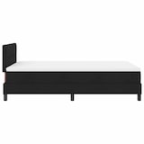 thumbnail of vidaXL Boxspringbett mit Kopfteil Schwarz 120 x 200 cm Stoff