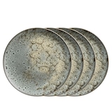 thumbnail of MÄSER Teller flach 28 cm, 4-er Set, GRAU, postsicher, Serie CARELLIA