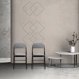 thumbnail of Sedia da conferenza / Sedia pieghevole / Sedia da visitatori TUDELA II Tessuto grigio chiaro hjh OFFICE