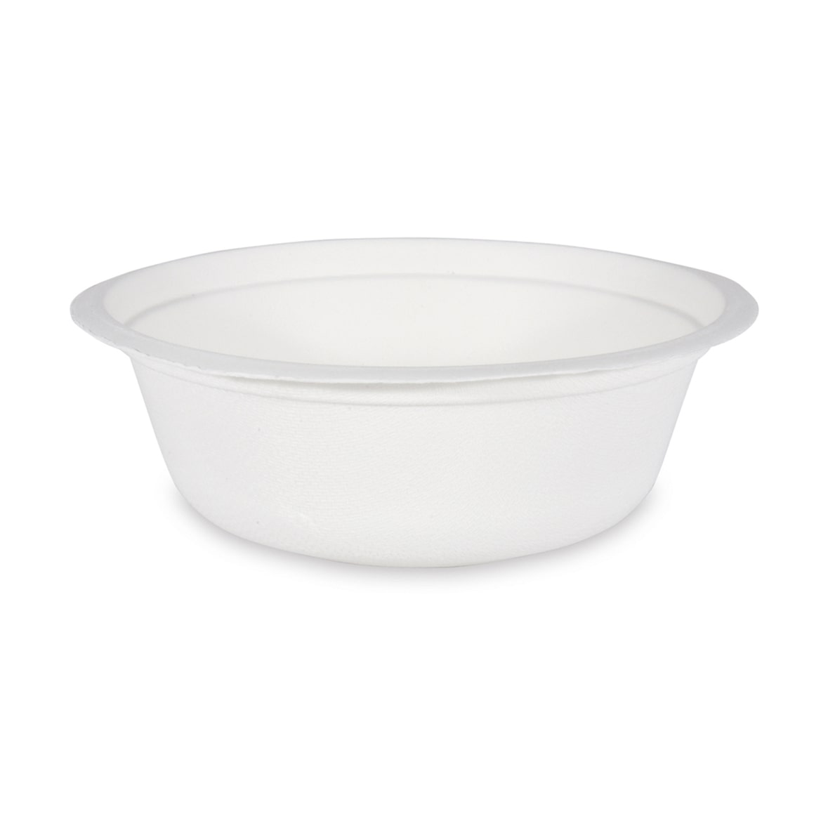 250x Bio Suppenteller Salatschalen Schale rund Zuckerrohr 500ml O15.5 x 5.5cm