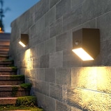thumbnail of Lumisky LUMICUBE 300LM Solar-Sensor-Wandleuchten Plastik Schwarz