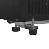 thumbnail of GastroHero Getränkekühlschrank GKSE360, 360 Liter Kühlraumvolumen, 5 verstellbare Einlegeböden, Innenbeleuchtung, Abschließbar, Schwarz